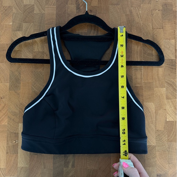 lululemon Black High-Neck Racerback Sports Bra - Picture 7 of 9